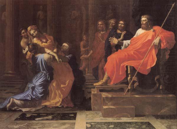 Esther Before Ahasuerus, Nicolas Poussin